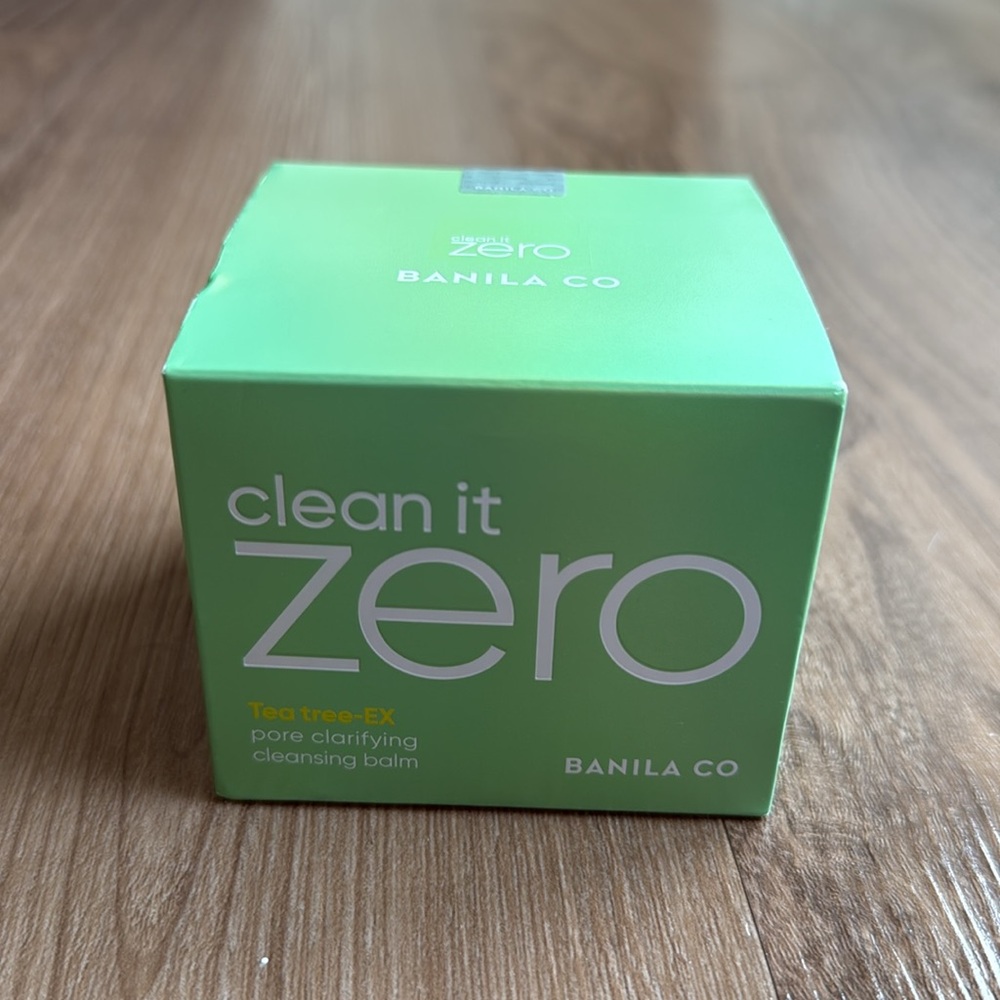 NWT Banila Co Clean It Zero Pore Clarifying Cleansing Balm Tea-Tree-EX 100ml